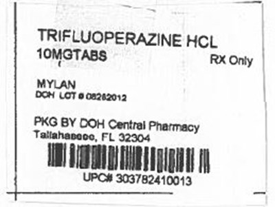 Label Image For 10mg (Trifluoperazine HCl 10mg)